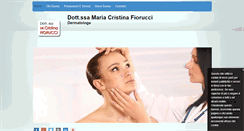 Desktop Screenshot of dermatologo-genova-fiorucci.com
